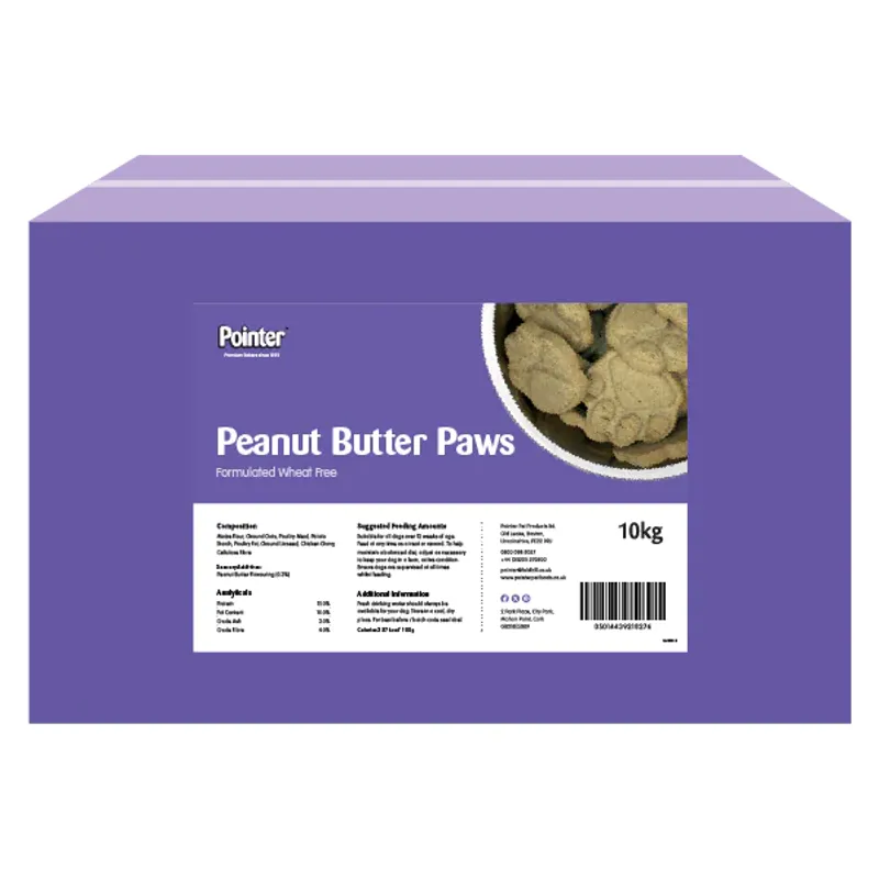 Pointer Wheat Free Peanut Butter Paws 10kg