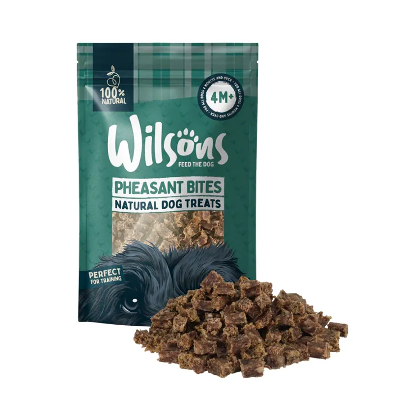 Wilsons Natural Dog Treats Pheasant Bites-2