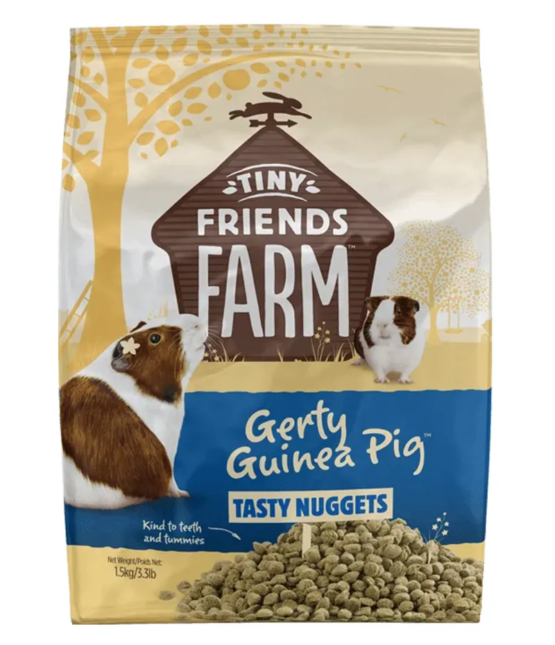 Tiny Friends Farm Gerty Guinea Pig Tasty Nuggets 1.5kg