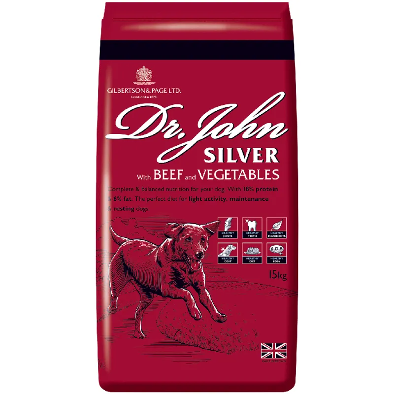 Dr John Silver with Beef and Vegetables 15kg