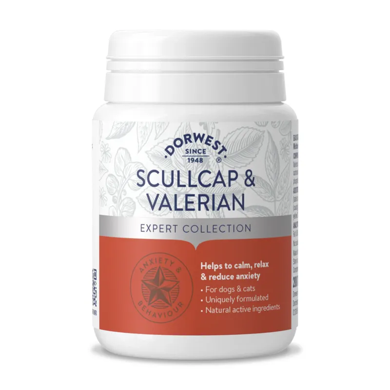 Dorwest Scullcap and Valerian 200 Tablets