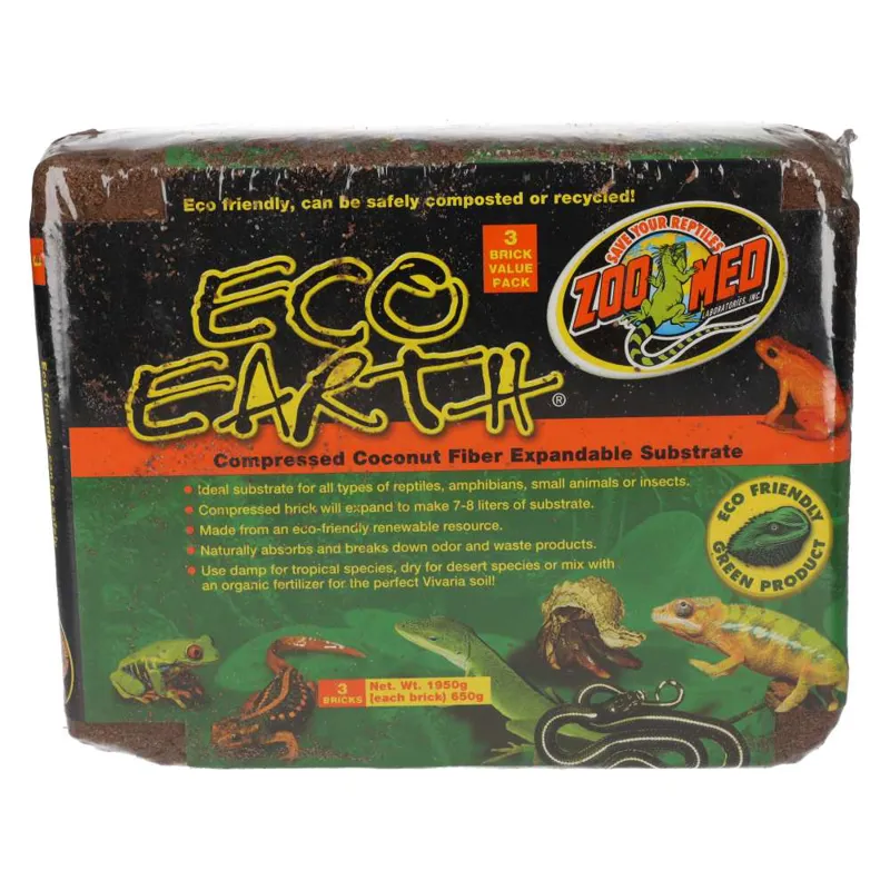 Zoo Med Eco Earth 3pk EE-20