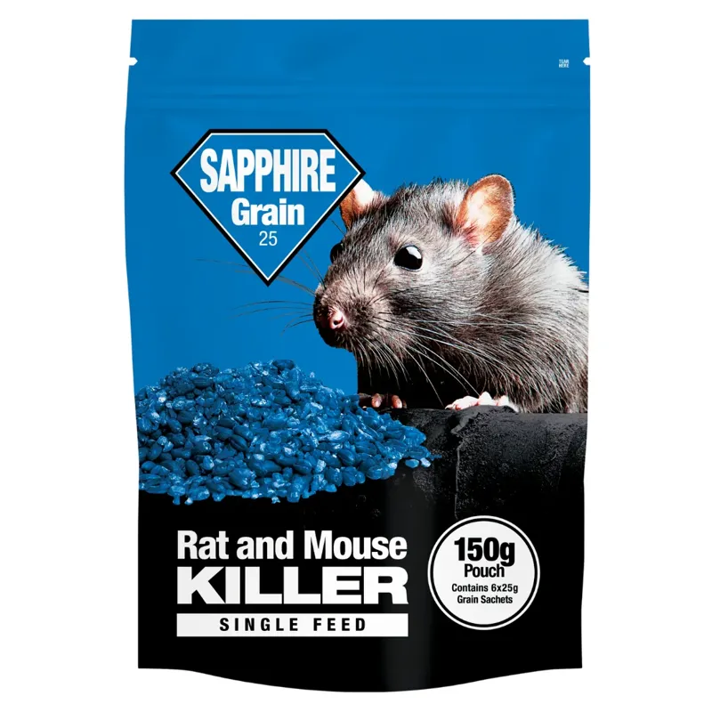 Sapphire Grain Rat and Mouse Killer 150g