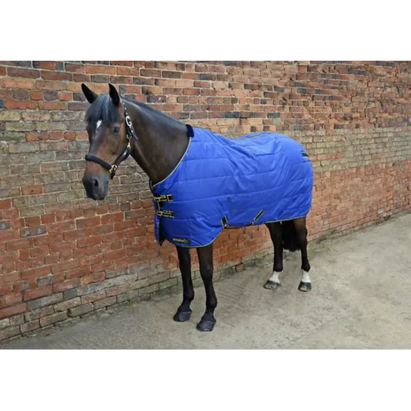 StormX Original 100 Stable Rug - - Royal Blue/Navy/Yellow