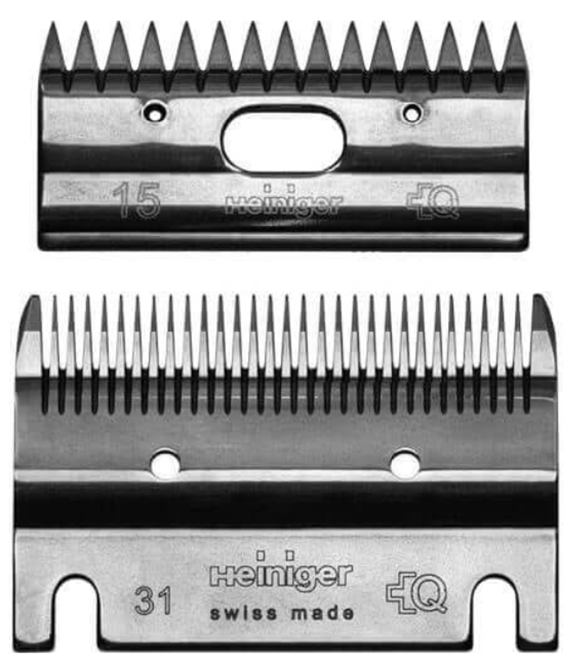 Heiniger 31/15 Standard Horse Blade Set