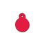 Small Standard Red Circle ID Tag