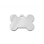 Large Premium Chrome Bone ID Tag