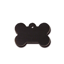 Large Standard Black Bone ID Tag