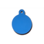 Large Standard Blue Circle ID Tag