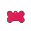 Large Standard Red Bone ID Tag