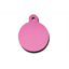 Large Standard Light Pink Circle ID Tag