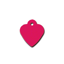 Small Standard Red Heart ID Tag