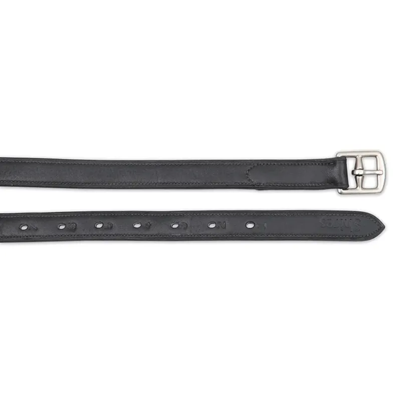 Velociti GARA Non Stretch Stirrup Leathers BLACK