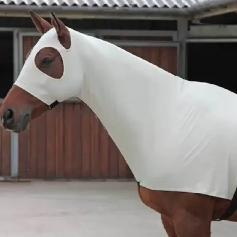 Shires Stretch Hood Beige XS