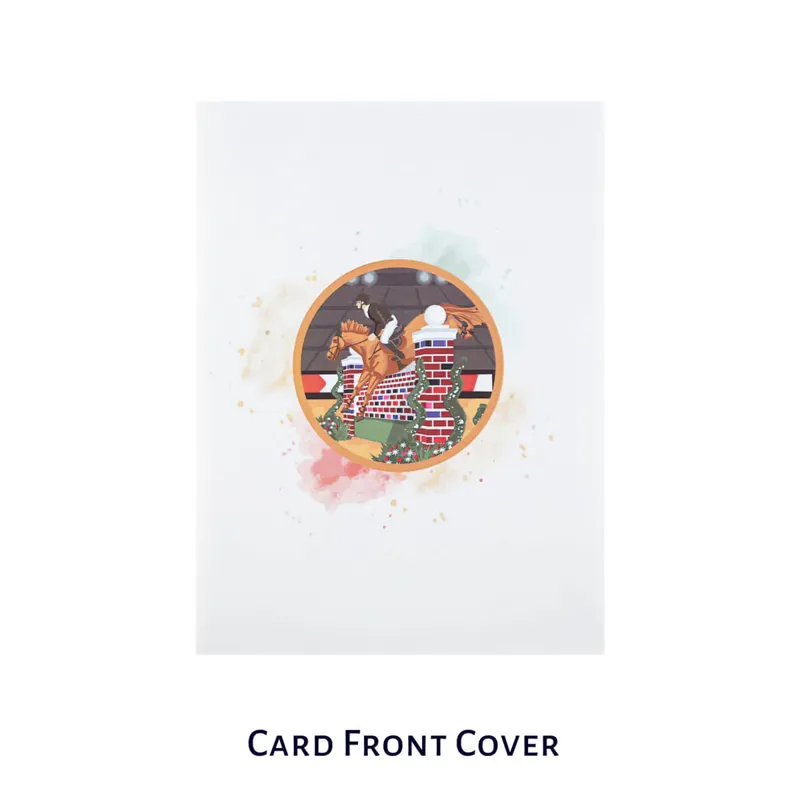 Cardology Show Jumping Pop-Up Card-2