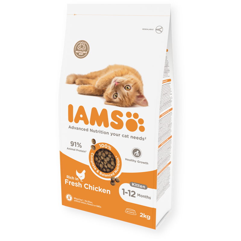 Iams Vitality Kitten Chicken 2kg