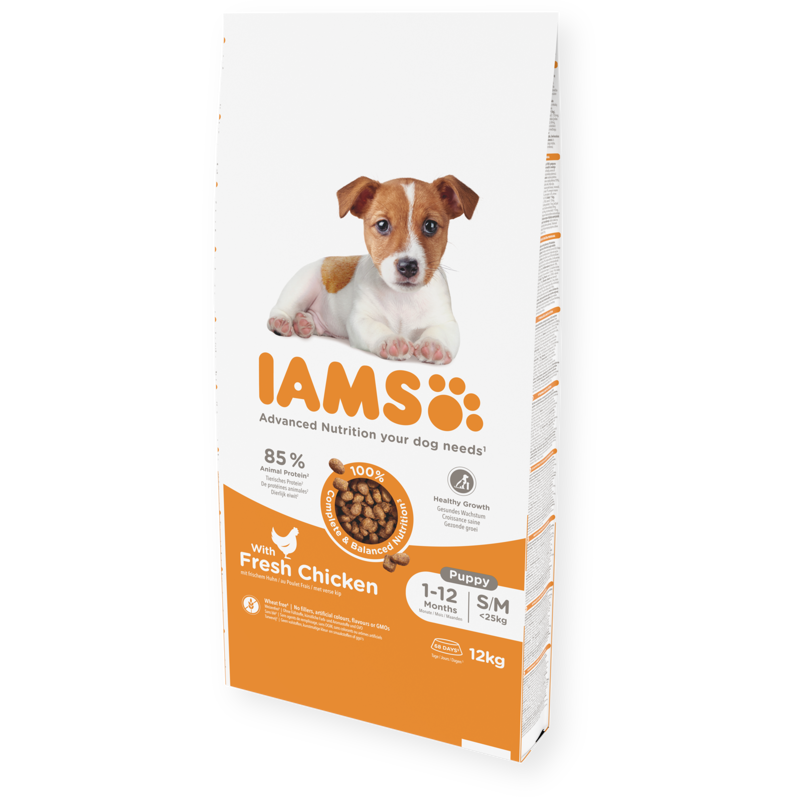 Iams Puppy Small/Medium Chicken-1