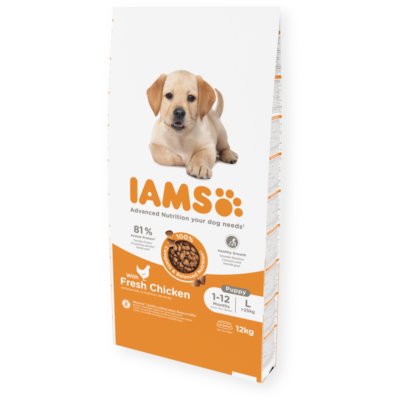Iams Puppy Large Chicken-1