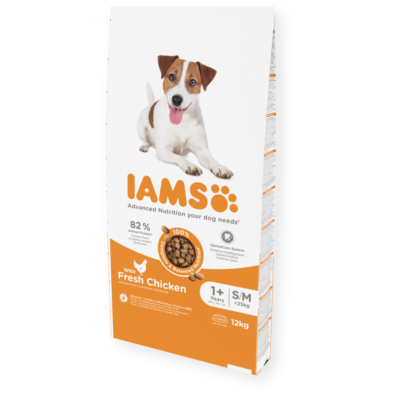 Iams Adult Dog Small/Medium Chicken-1