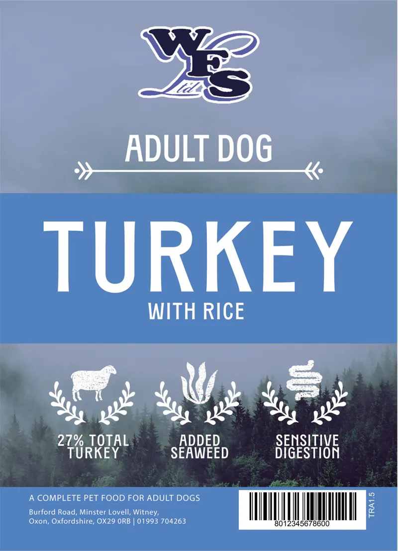 WFS Adult Dog Turkey with Rice