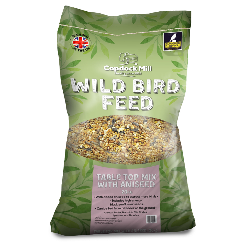 Copdock Mill Table Top Wild Bird Mix with Aniseed 20kg