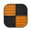 LickiMat Slomo Black Orange