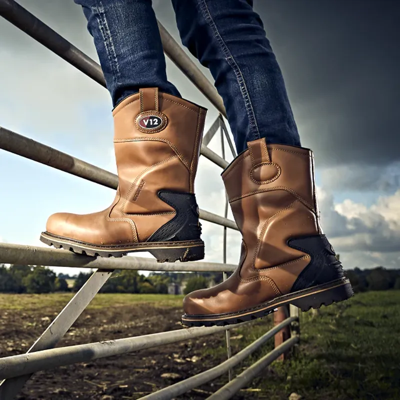 V12 Tomahawk Waterproof Rigger Boot Tan