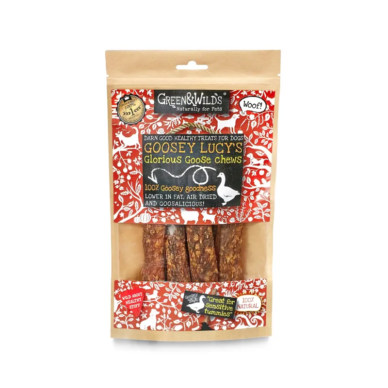 Green and Wilds Goosey Lucy's Goose Chews 100g-1