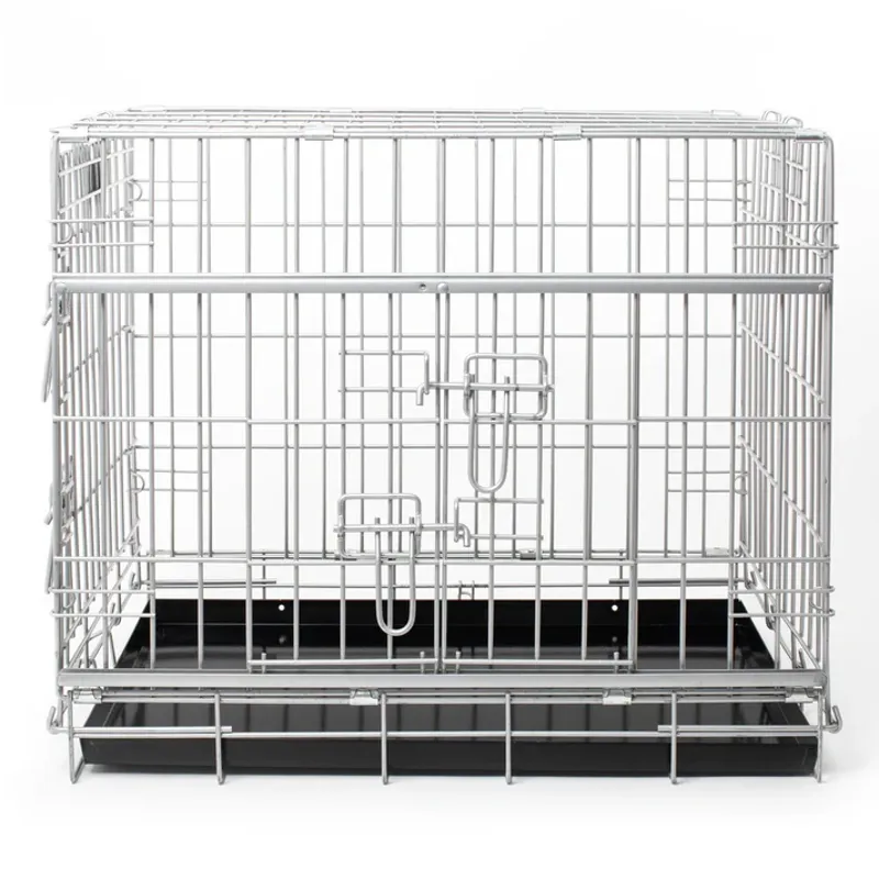 Lords + Labradors Sliding Door Dog Crate - Grey-1