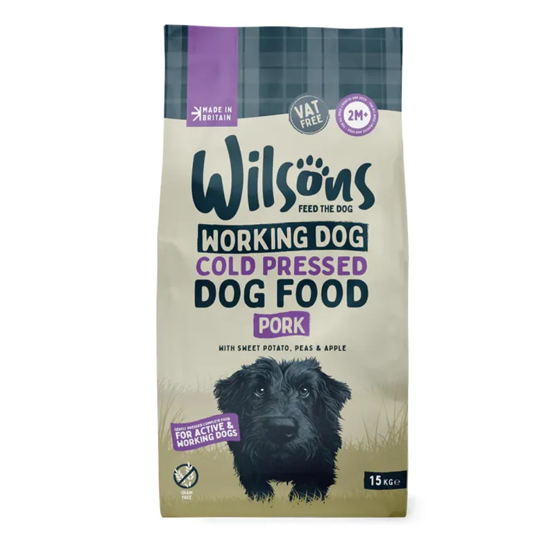 Wilsons Working Cold Pressed Pork 15kg
