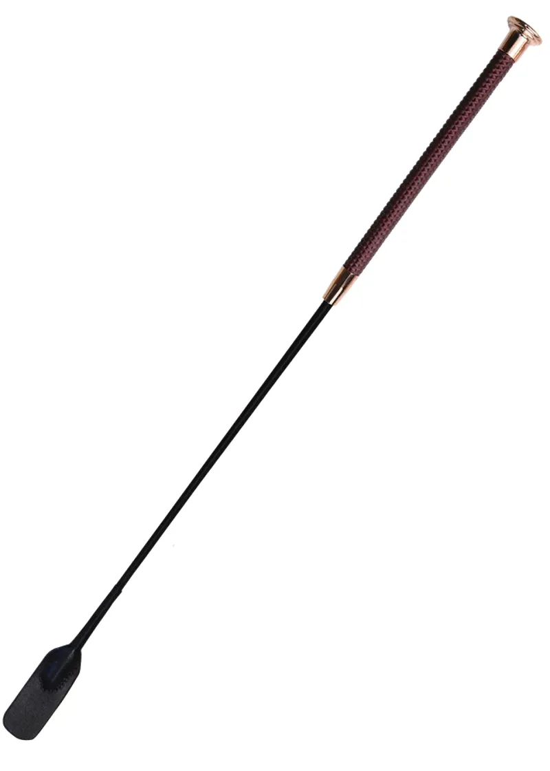 Woof Wear Diamond Riding Whip Damson 60cm