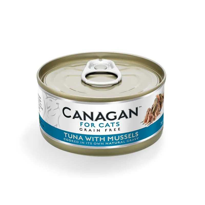 Canagan Cat Can Tuna with Mussels 75g
