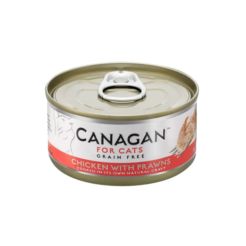 Canagan Cat Can Chicken with Prawns 75g