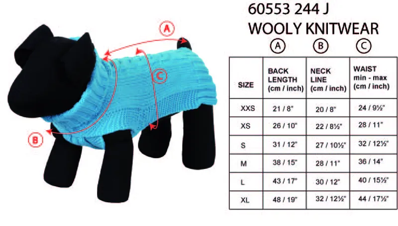 Rukka Wooly Knitwear Aqua-1