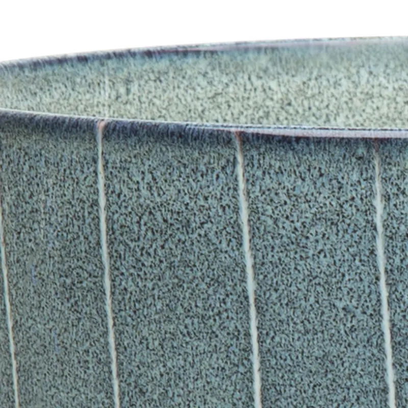 Scruffs Reactive Glaze Pet Bowl Pinstripe Grey-4