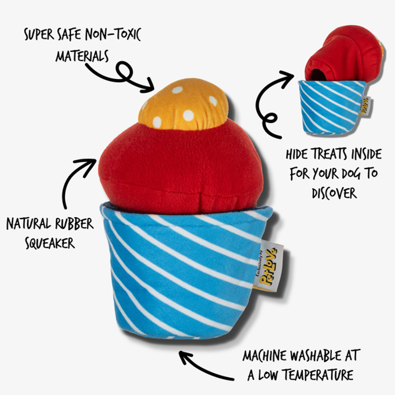 Petlove Pawty Time Hide N Treat Cupcake-2