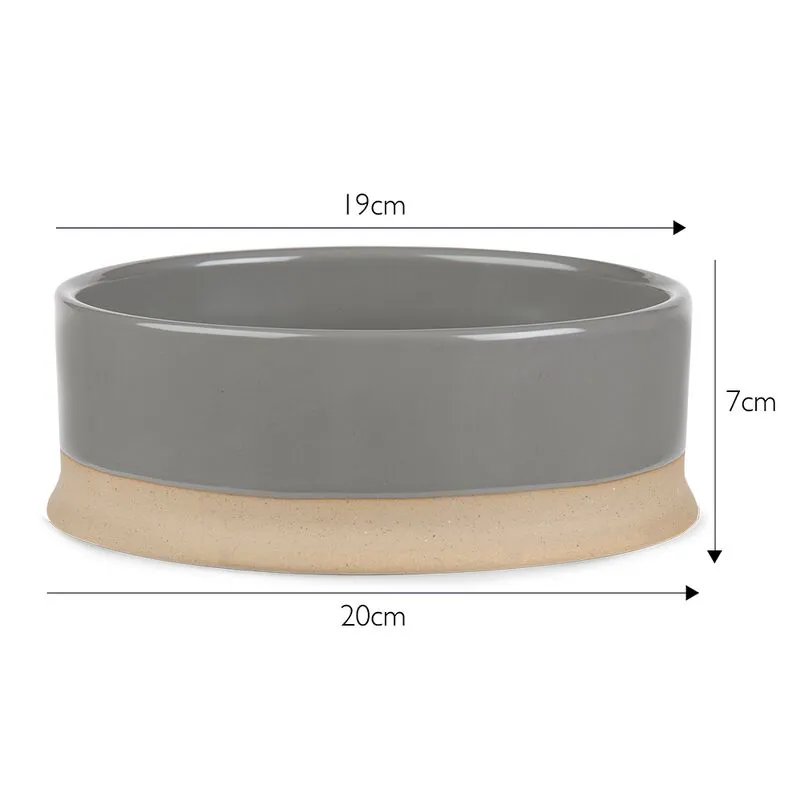 Scruffs Scandi Non-Tip Bowl Grey-1