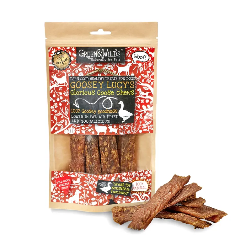Green and Wilds Goosey Lucy's Goose Chews 100g