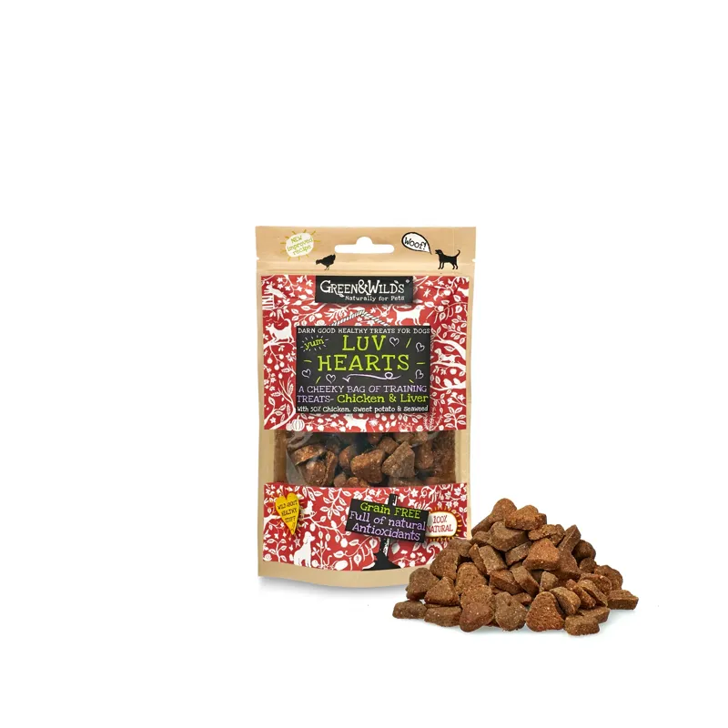 Green and Wilds Luv Hearts 100g