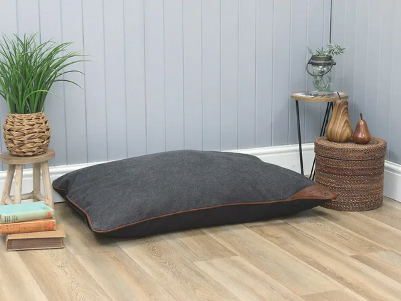 George Barclay Ashurst Pillow Pet Bed Graphite Large