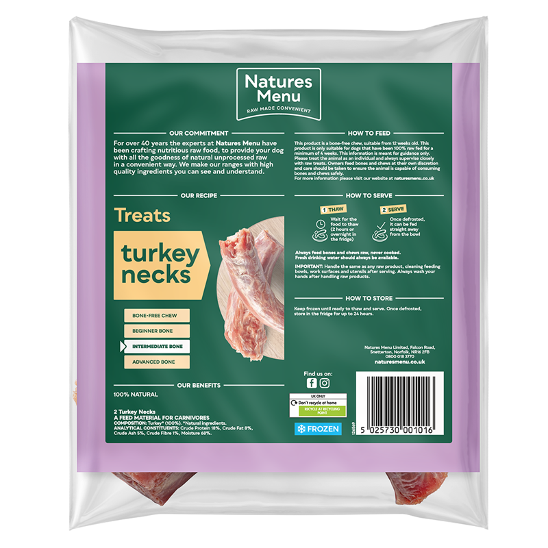 Natures Menu Turkey Necks-1