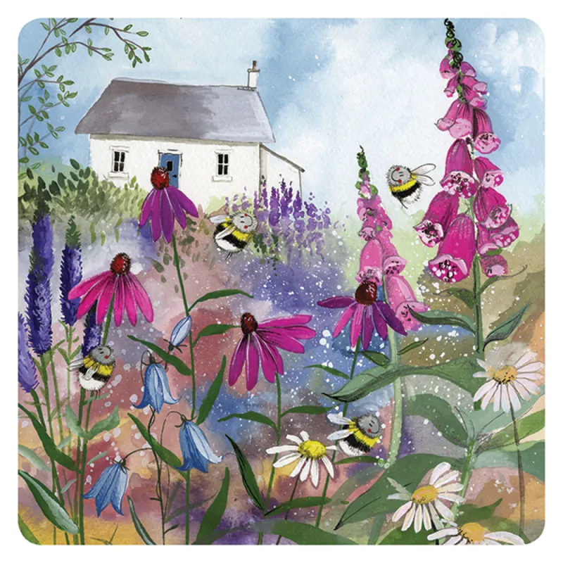 Alex Clark Bee Garden Coaster