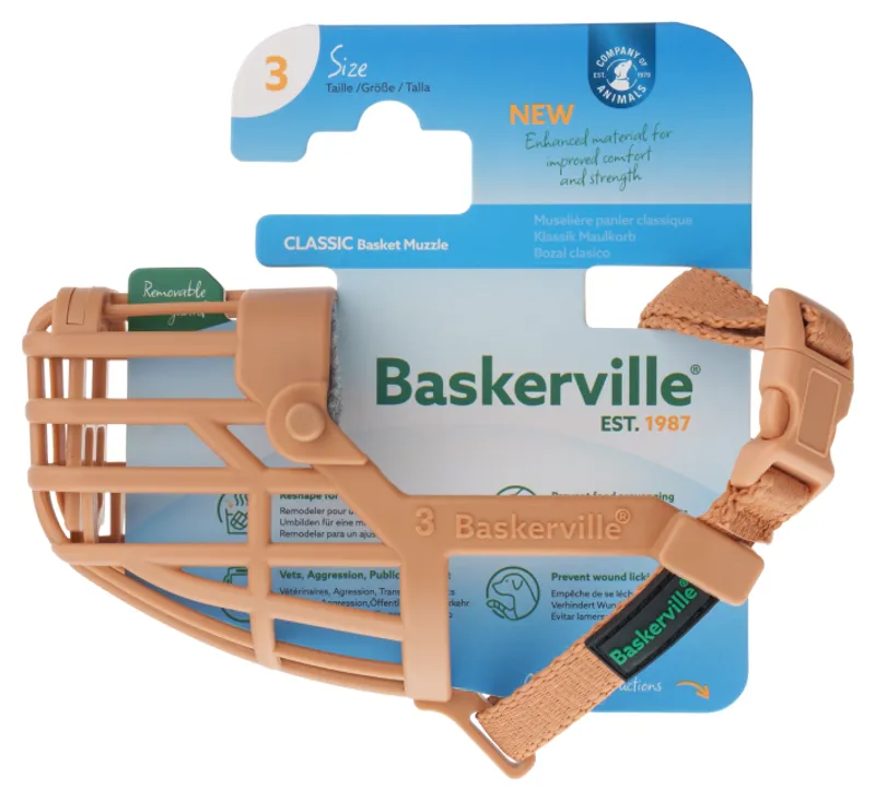Baskerville Classic Basket Muzzle Size 3 