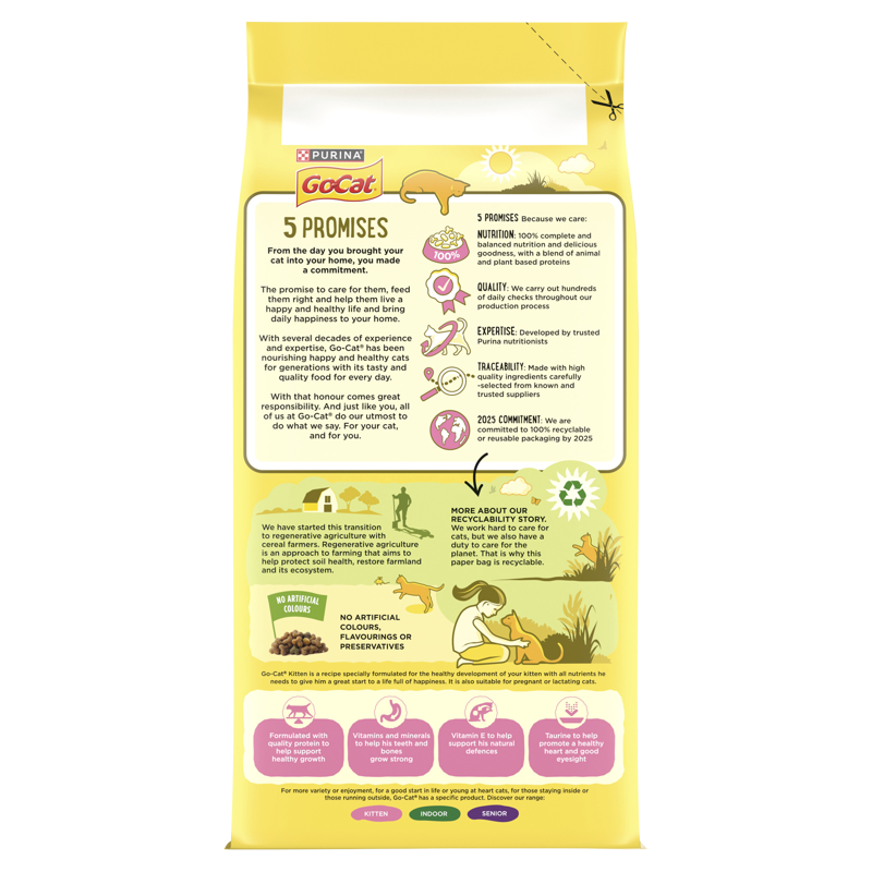 Go Cat Kitten Chicken 2kg-1