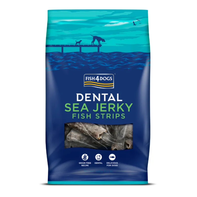 Fish4Dogs Dental Sea Jerky Fish Strips
