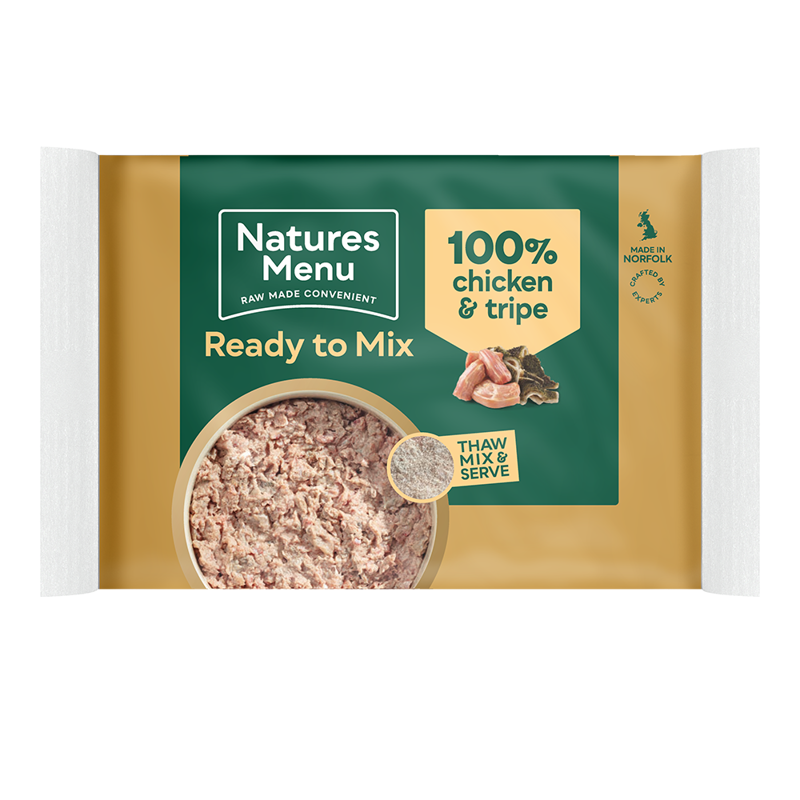 Natures Menu Just Chicken and Tripe Mince 400g