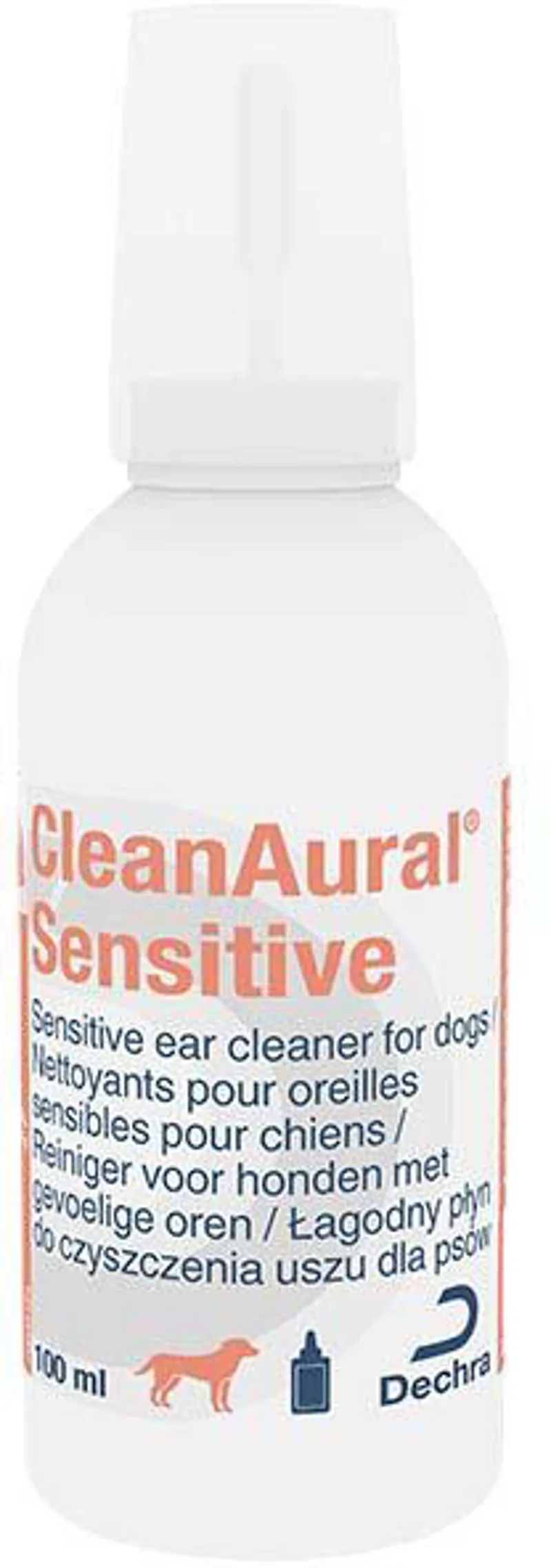 Dechra CleanAural Sensitive Ear Cleaner 100ml