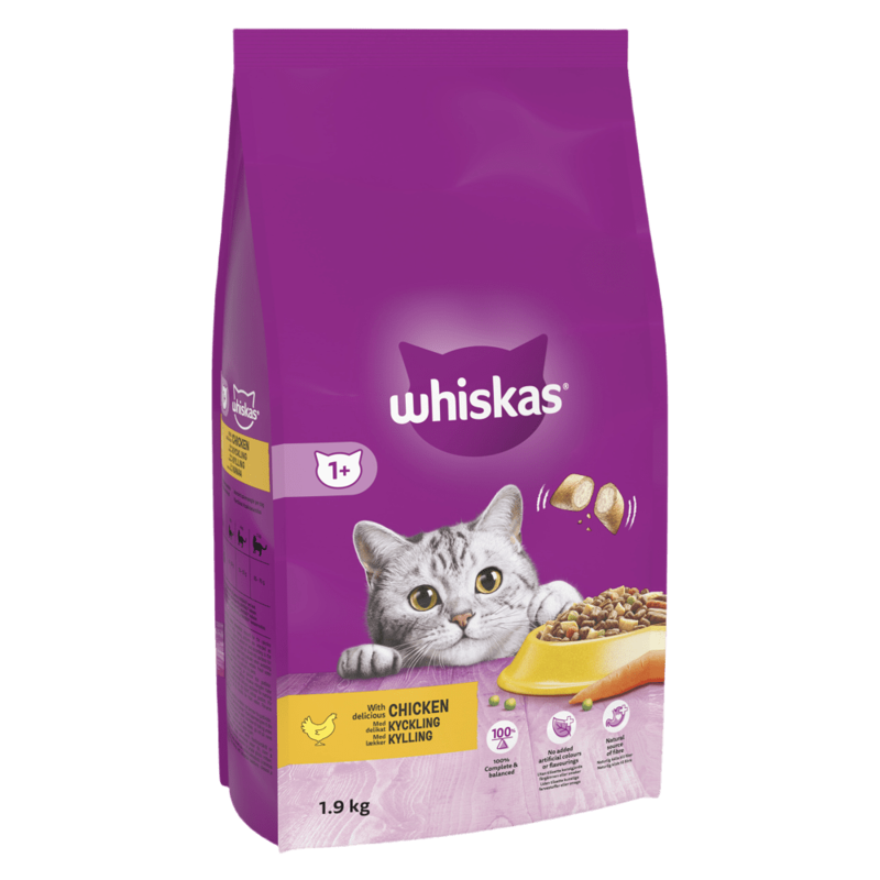 Whiskas 1+ Adult Cat Complete Chicken