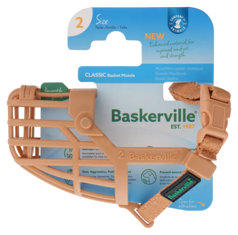 Baskerville Classic Basket Muzzle Size 2