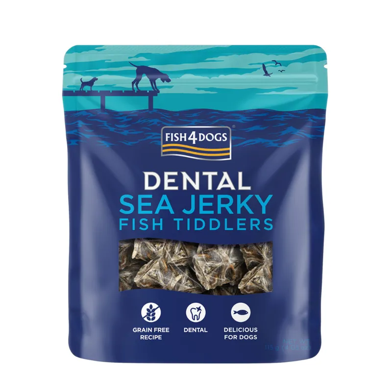 Fish4Dogs Dental Sea Jerky Fish Tiddlers-1
